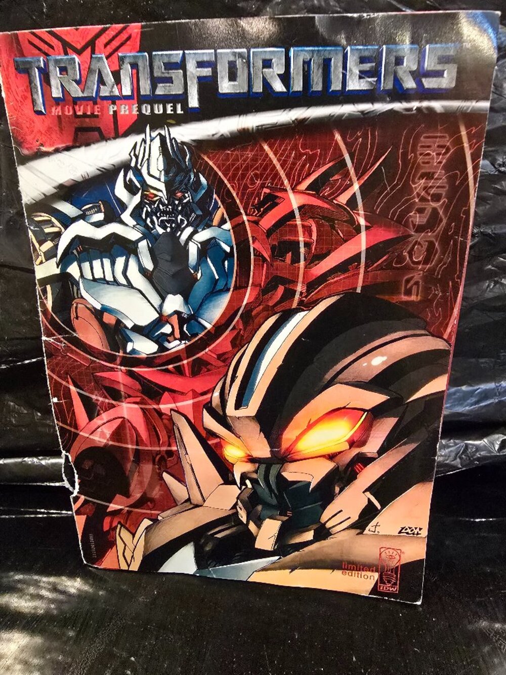 Transformers Movie Prequel Special #1 Limited Edition Paperback Comic 2007